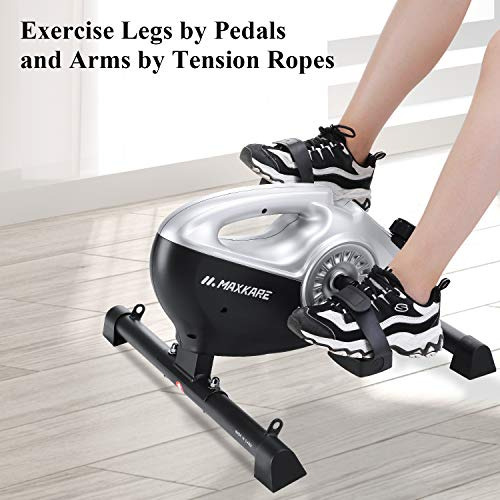 Maxkare Under Desk Bike Magnetic Mini Exercise Stationary