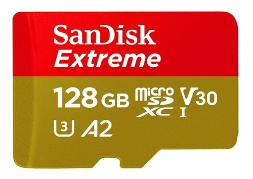 Memoria Micro Sd 64gb Sandisk Extreme Clase10 U3 4k Dron Dji