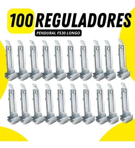 Regulador Perfil F530 Pendural Longo Forro Drywall 100un