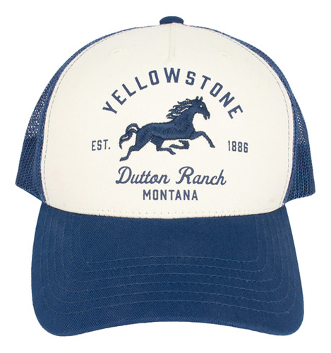 Concept One Yellowstone Trucker, Gorra De Béisbol Ajustabl.