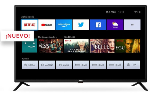 Smart Tv Led 43  Rca Xf43sm Full Hd Wifi Netflix Youtube Tda