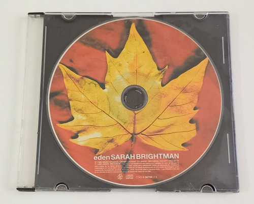 Cd Original Sarah Brightman - Eden Año 1998 En Olivos - Zwt