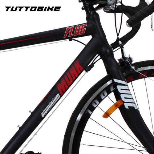 Bicicleta Monk Flug De Ruta R 700 Shimano 14 Vel Hot Sale Color Rojo