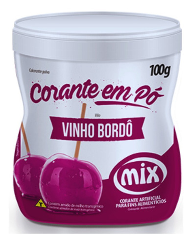 X2 Colorantes En Polvo Vino Bordo 100g Mix Repostería