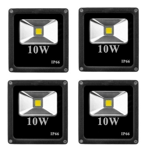 Mini Reflector Lampara Luz Led Exterior 10w Luminario 1402