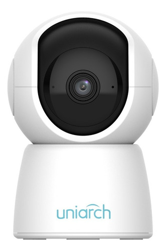 Uniarch Uho-s2, Cámara De Seguridad Wifi 2mp 1080p Full HD, PT 360°, audio doble vía, inteligente con visión nocturna, Color Blanco