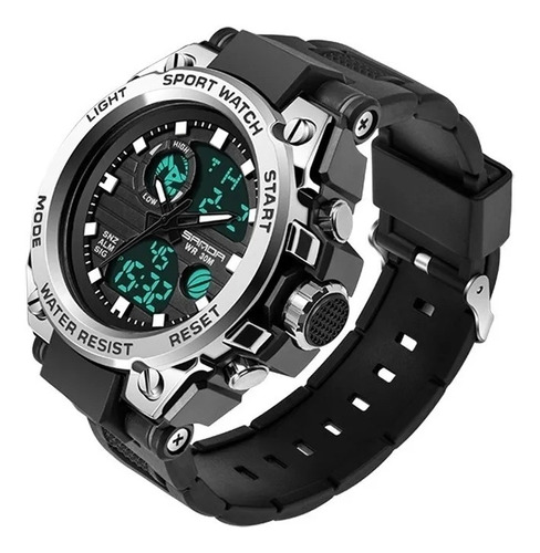 Sanda739led Reloj Militar De Lujo Para Hombre