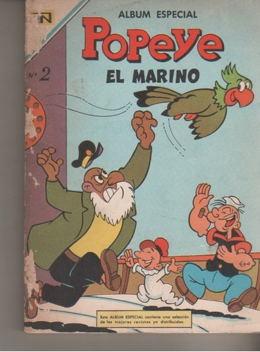 Revista Popeye El Marino * Edic Especial - Novaro - Año 1983