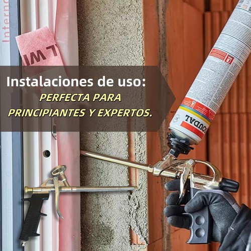 Pistola De Espuma De Poliuretano Para Aplicación De Sellador