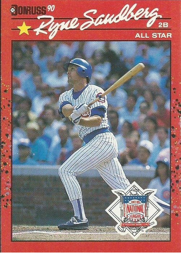 Barajita Ryne Sandberg Donruss 1990 #692 All Star Error 