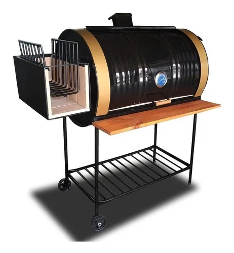comprar Parrilla Tambor Chulengo Madera Frontal Fogón Asador Campes 