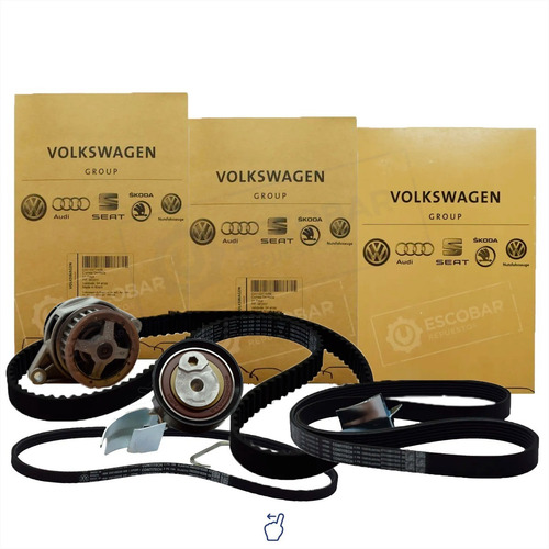 Imagen 1 de 9 de Kit Distribución Completo Voyage 1.6 8v Volkswagen Original