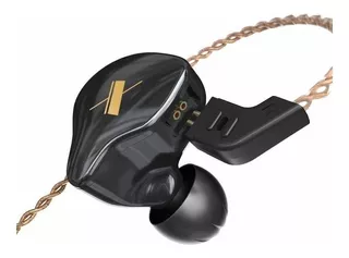 Audífonos in-ear gamer KZ EDX with mic negro