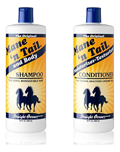 Champú Y Acondicionador Mane N Tail Combo Deal, 32 Fl Oz (pa