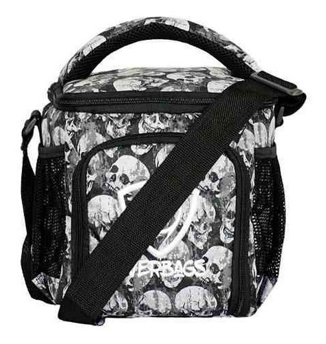 Bolsa Térmica Fitness Marmita Caveira Lancheira Academia