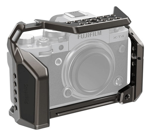 Gaiola Cage Smallrig Ccf2761 Para Fujifilm X-t4 / Xt4 Cor Preto