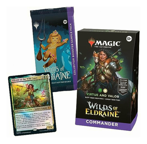 Magic The Gathering Wilds Of Eldraine Commander Deck Virtue