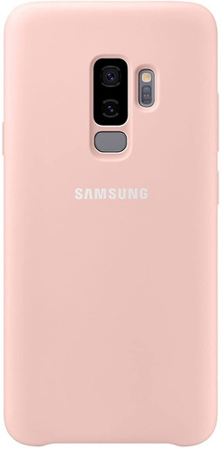 Case Samsung Silicone Cover Para Galaxy S9 Plus Rosado