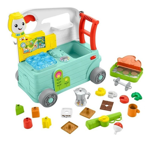 Imagen 2 de 5 de Andador Cocina Fisher Price, Sobre Ruedas Hck53 Mattel