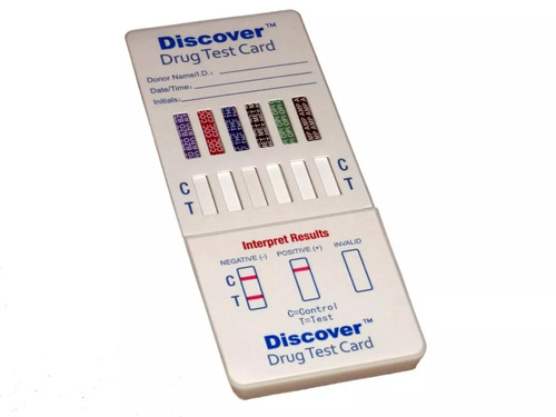 Test Personal De Drogas Discover  Detecta 6 Drogas Pack X1