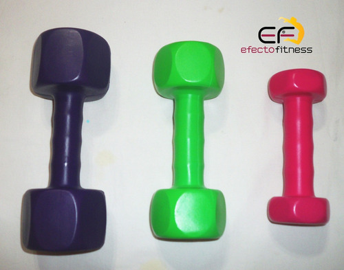 Imagen 3 de 3 de Mancuerna 1 Kg Pesa Pesita Gimnasia Ejercicio Brazos