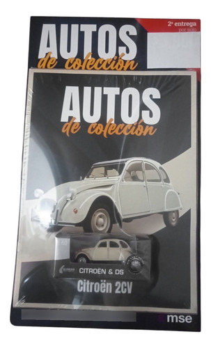 2 Autos De Colección Escala 1:60 Fiat 600 Y Citroen 2 Cv