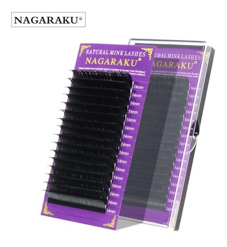 Blister Pestañas Nagaraku Aplicacion Mink 1x1 1pz Una Medida