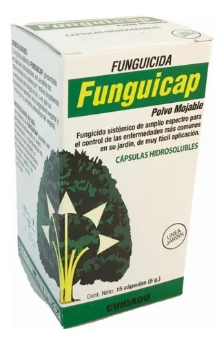comprar Funguicap Fungicida Sistémico Hongos Plantas X 15 Cápsulas