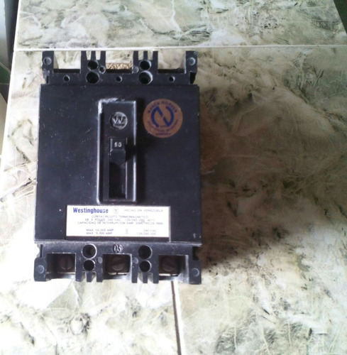 Breaker Termomagnetico Westinghouse Industrial 60 Amp Eb