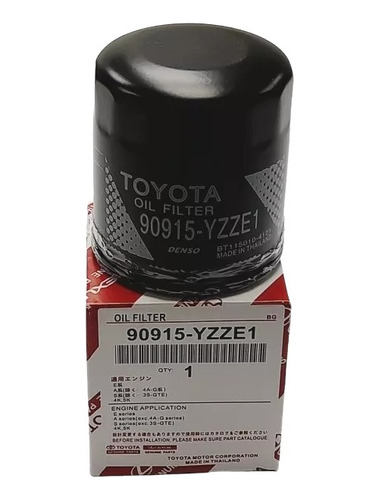 Filtro De Aceite Yaris 1.5 Belta 2006-2010