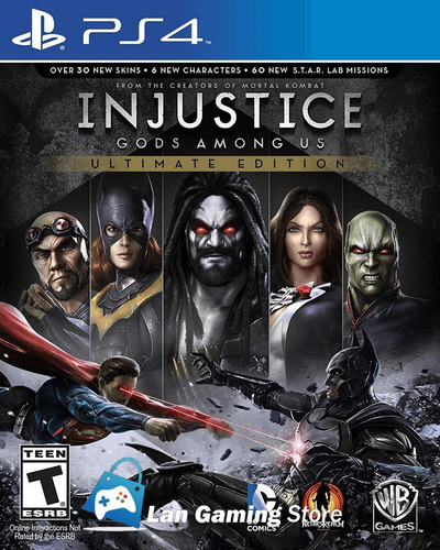 Injustice Gods Among Us Ultimate Edition Ps4 - Poster Gratis