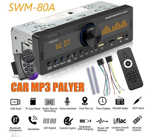 Reproductor De Carro Pioneer Usb Sd Bluetooth Auxiliar Radio