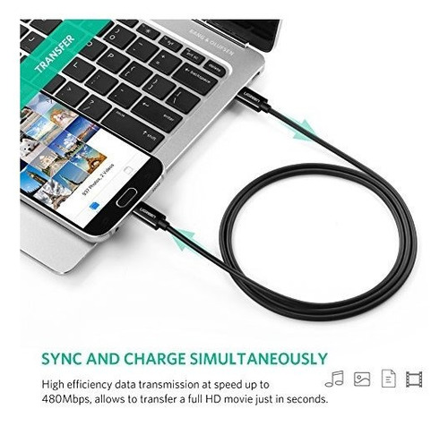 Imagen 4 de 9 de Ugreen Usb C A Micro Usb Cable Micro B Usb Tipo C Cable Mach