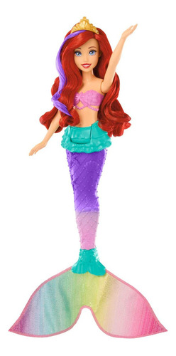 Disney Princesa Muñeca Ariel Aleta Mágica