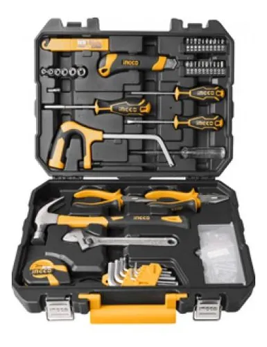 Kit Set De 117 Herramientas Combinadas Ingco C Valija Plasti