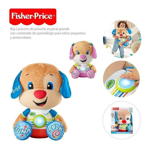 Big Cachorro De Peluche Musical Grande Fisher Price 