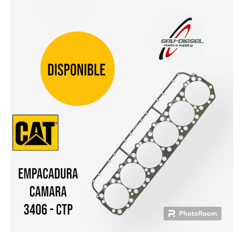 Caterpillar Empacadura Camara 3406  Ctp