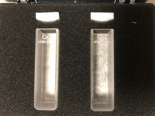 Cubeta De Quartzo 10mm Para Espectrofotômetros