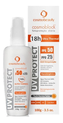 Protetor Solar Uv Protect Fps50 Cosmobeauty