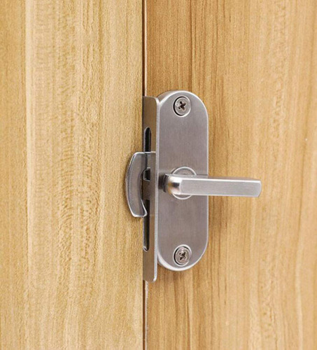 Cerradura Puerta Corrediza Acero Inoxidable 90 Grado Leva