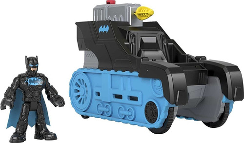 Batman + Tanque Con Luces Y Lanzador Fisher Price Original