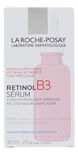 La Roche Posay Retinol B3 Serum Regenerador Antiedad Arrugas