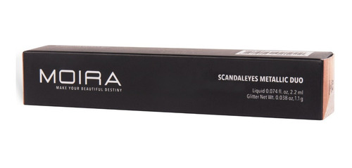 Sombra Moira Cosmetics Metalic Duo K-beauty Color Conga Vs Cumbia