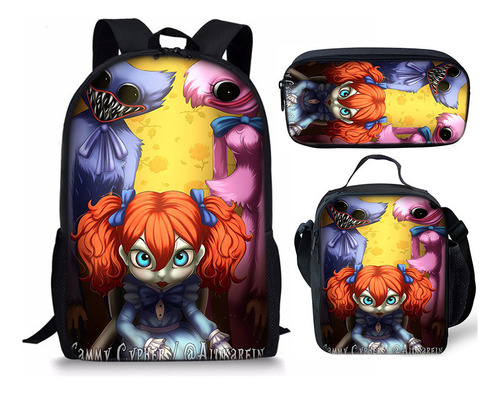 . Set De Tres Piezas 2022 New Poppy Playtime Bobbi's Game Time
