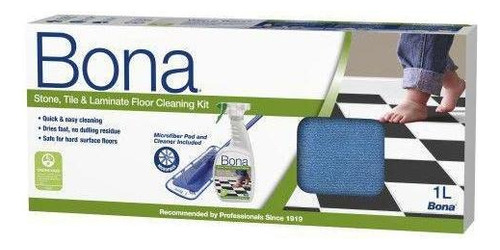 Kit Bona Limpeza De Cerâmicas Laminados E Vinílicos