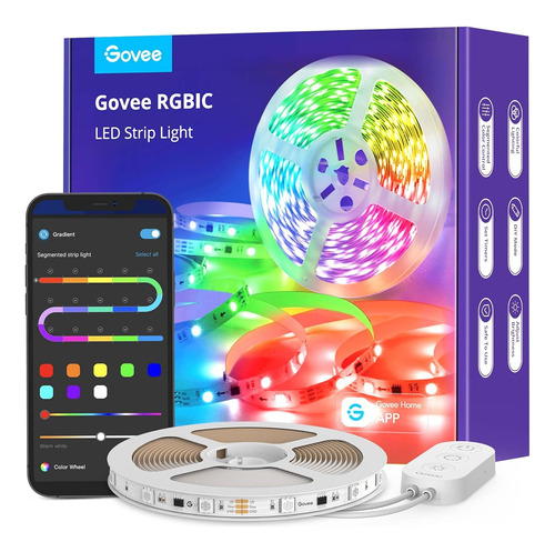 Govee Tira Led Rgbic Dreamcolor 5mts - Bluetooth (12v) 