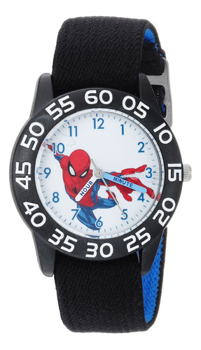 Marvel Spider-man - Reloj Analogico De Cuarzo Con Correa De