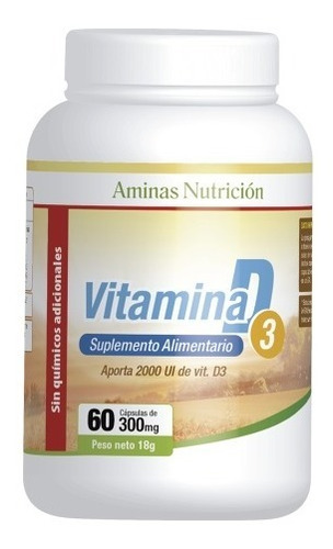 Vitamina D3 2000 Ui 60 Capsulas