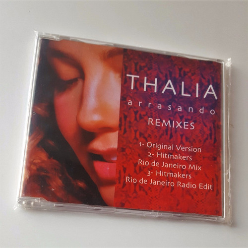 Thalia Arrasando Remixes Cd Single Promo Rio De Janeiro Mix