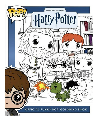 Funko Pop Harry Potter Libro Oficial Para Colorear Rustíco